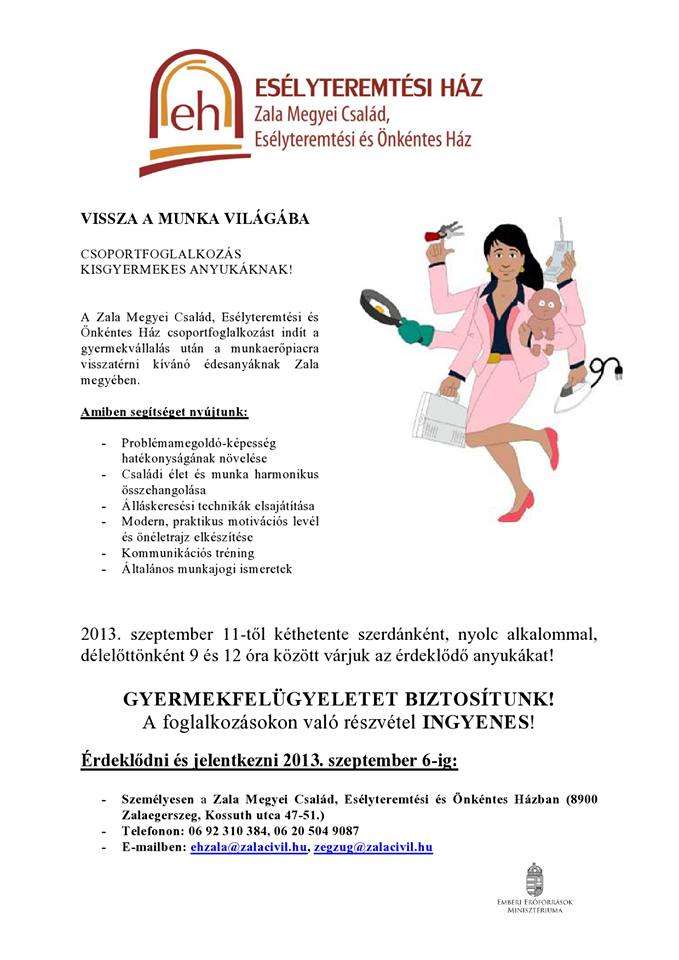 Visszatérés a munka világába
